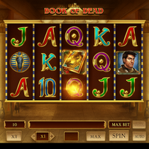 DivaSpin - Book of Dead Slot - Egyptian Adventure