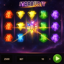DivaSpin - Starburst Slot - NetEnt Classic Game