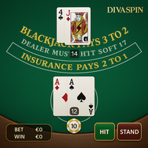 DivaSpin - Blackjack Table Game - Classic Casino